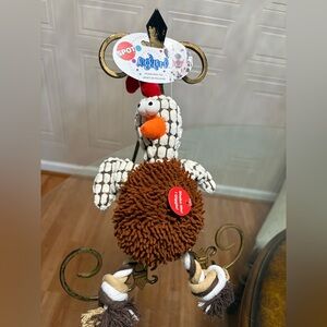 Spot Giggler Plush Dog Toy Chicken  Assorted, 12 in By Spot